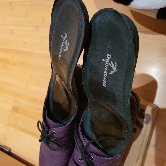 Dromedaris purple euro comfort women's shoes size US7.5 EU38 orthotic - Picture 9 of 10